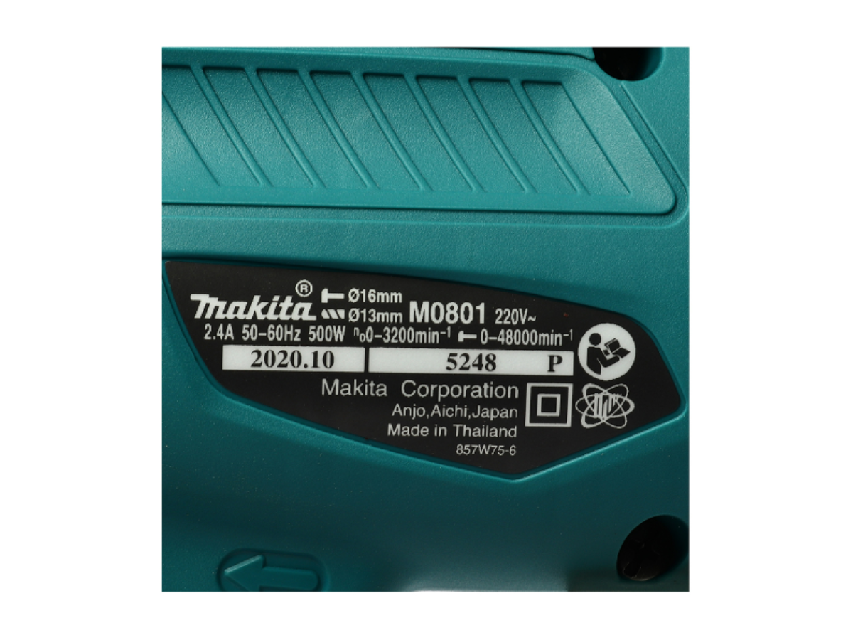 MAKITA สว่านกระแทกไฟฟ้า ขนาด 16 มม. (5/8 นิ้ว) กำลังไฟ 500 วัตต์ รุ่น M0801B