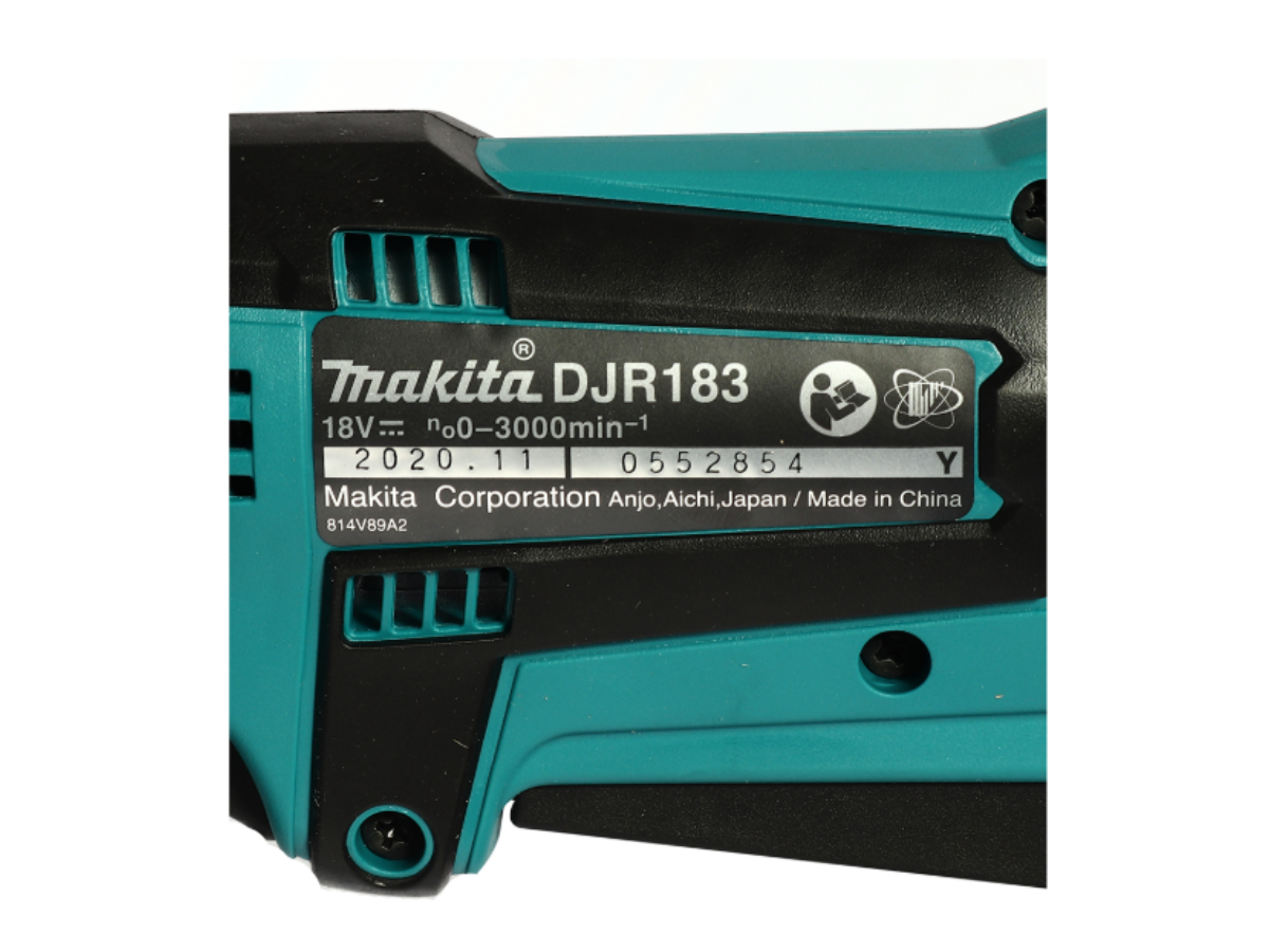 MAKITA เลื่อยชักไร้สาย 18 โวลต์ รุ่น DJR183Z ความยาวช่วงชัก 1/2 นิ้ว ไม่รวมแบตเตอรี่-แท่นชาร์จ