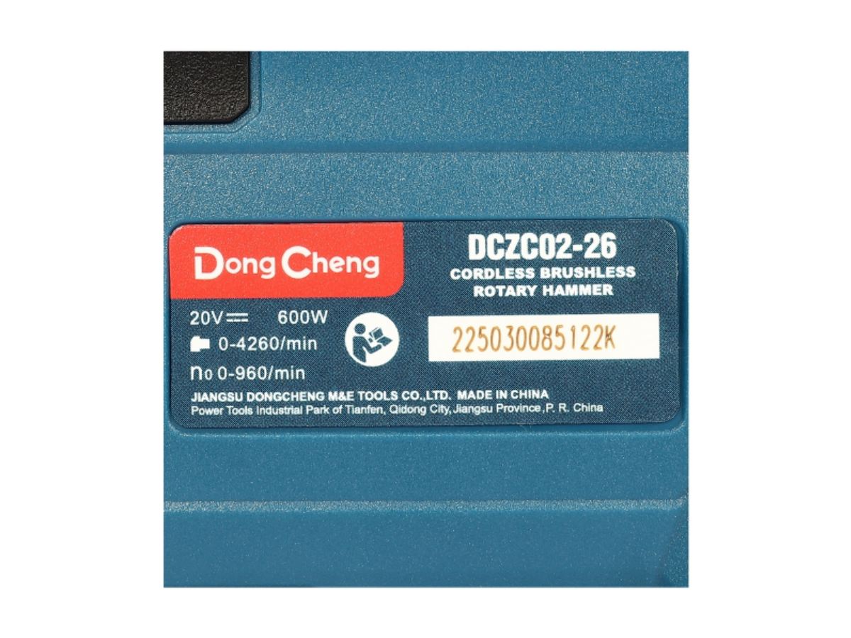 DONG CHENG สว่านโรตารี่ 26 มม. 3 ระบบ 20 โวลต์ รุ่น DCZC02-26 (TYPE FK)