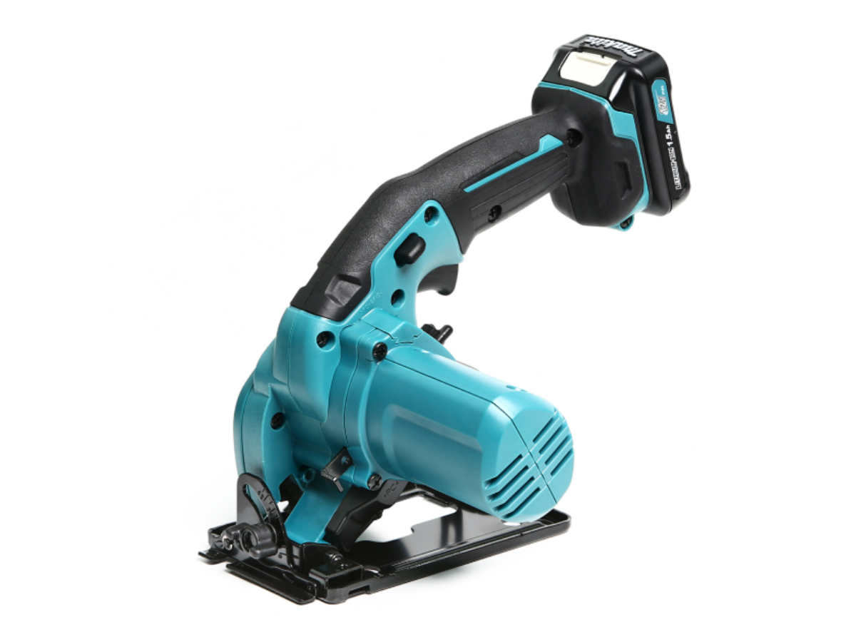 MAKITA เลื่อยวงเดือนไร้สาย 12 โวลต์ ขนาด 85 มม. รุ่น HS301DWYE ความเร็วรอบตัวเปล่า 1,500 รอบ/นาที รวมแบตเตอรี่-แท่นชาร์จ