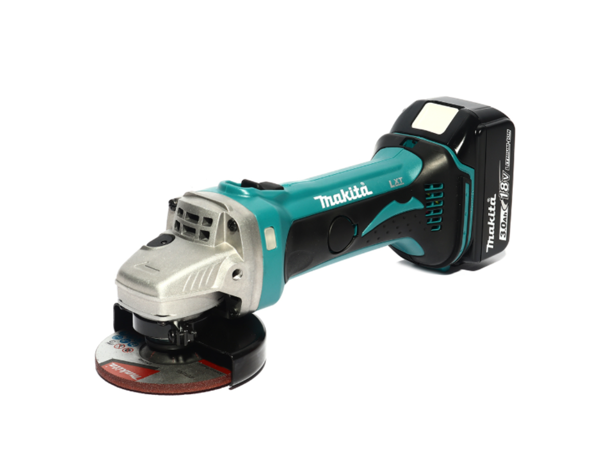 MAKITA เครื่องเจียไร้สาย 18 โวลต์ ขนาด 4 นิ้ว รุ่น DGA402RFE