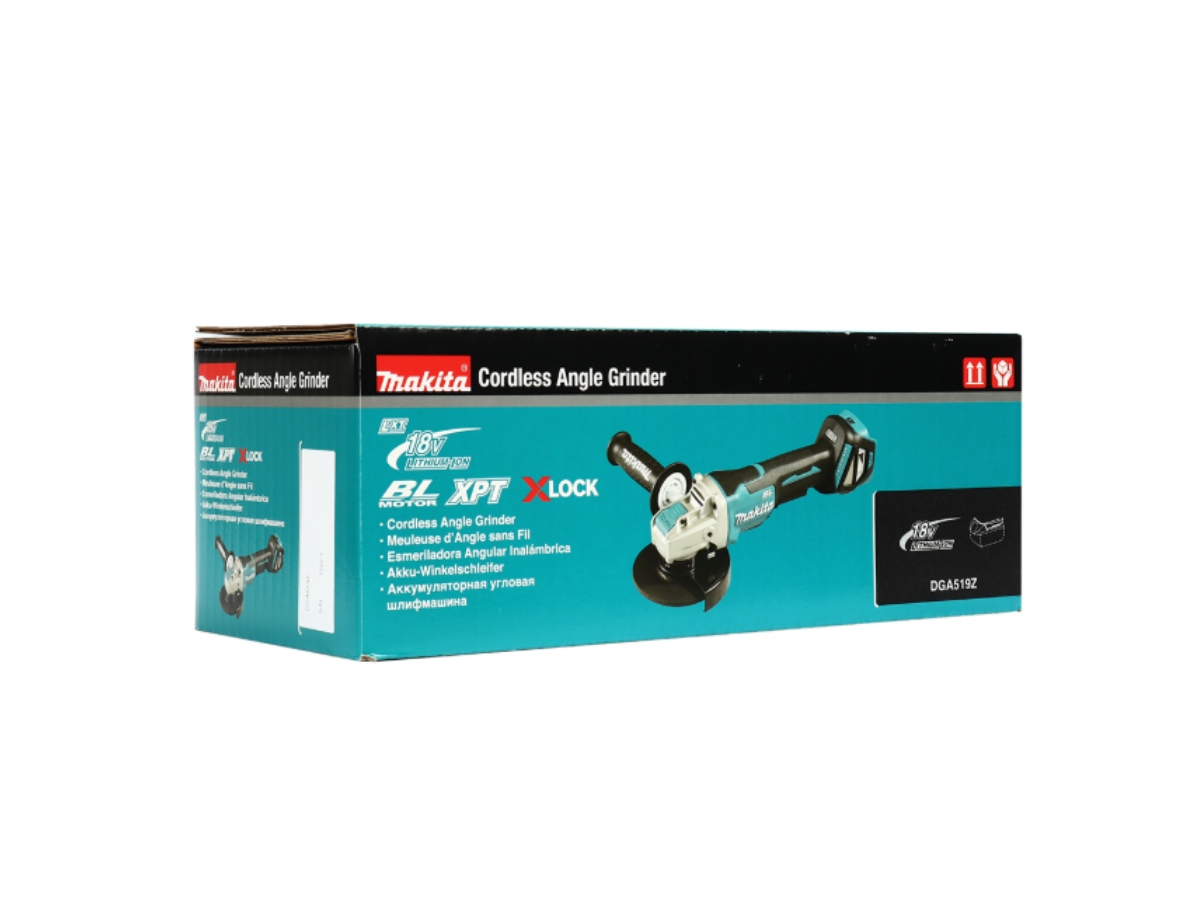 MAKITA เครื่องเจียไร้สาย 18 โวลต์ ขนาด 5 นิ้ว รุ่น DGA519Z