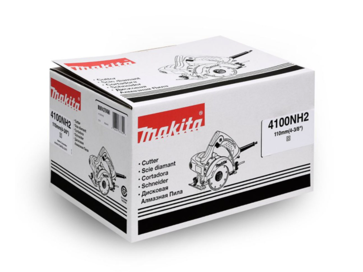 MAKITA เครื่องตัดไฟฟ้า ขนาด 4 นิ้ว (125 มม.) กำลังไฟ 1,400 วัตต์ รุ่น 4100NH2
