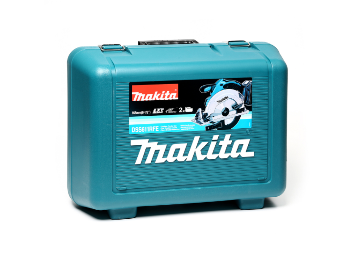 MAKITA เลื่อยวงเดือนไร้สาย 18 โวลต์ ขนาด 6 นิ้ว รุ่น DSS611RFE ความเร็วรอบตัวเปล่า 3,700 รอบ/นาที