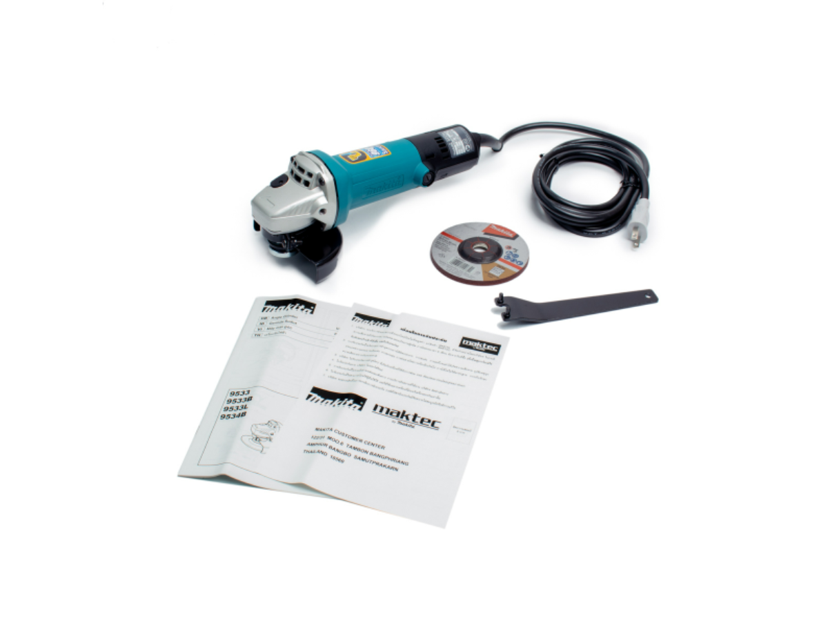เครื่องเจียร์ไฟฟ้า MAKITA ขนาด 4 นิ้ว กำลังไฟ 720 วัตต์ รุ่น 9533B