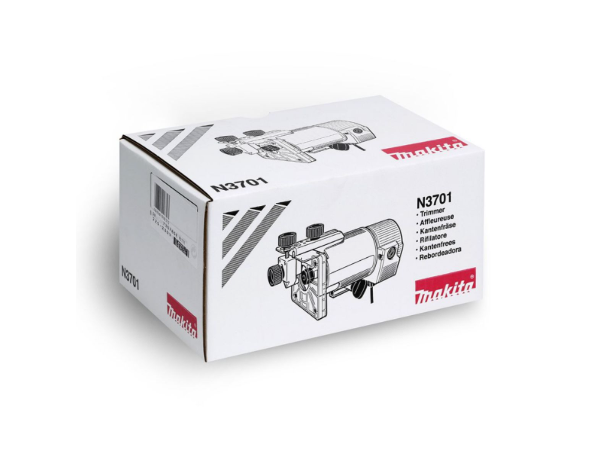 MAKITA เครื่องแกะลายไม้ ขนาด 1/4 นิ้ว (6 มม.) กำลังไฟ 440 วัตต์ รุ่น N3701