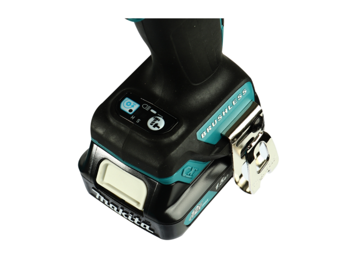 MAKITA เครื่องขันบล๊อกไร้สาย 12 โวลต์ 1/2 นิ้ว รุ่น TW161DWYE แรงบิดสูงสุด 165 นิวตันเมตร รวมแบตเตอรี่และแท่นชาร์จ 