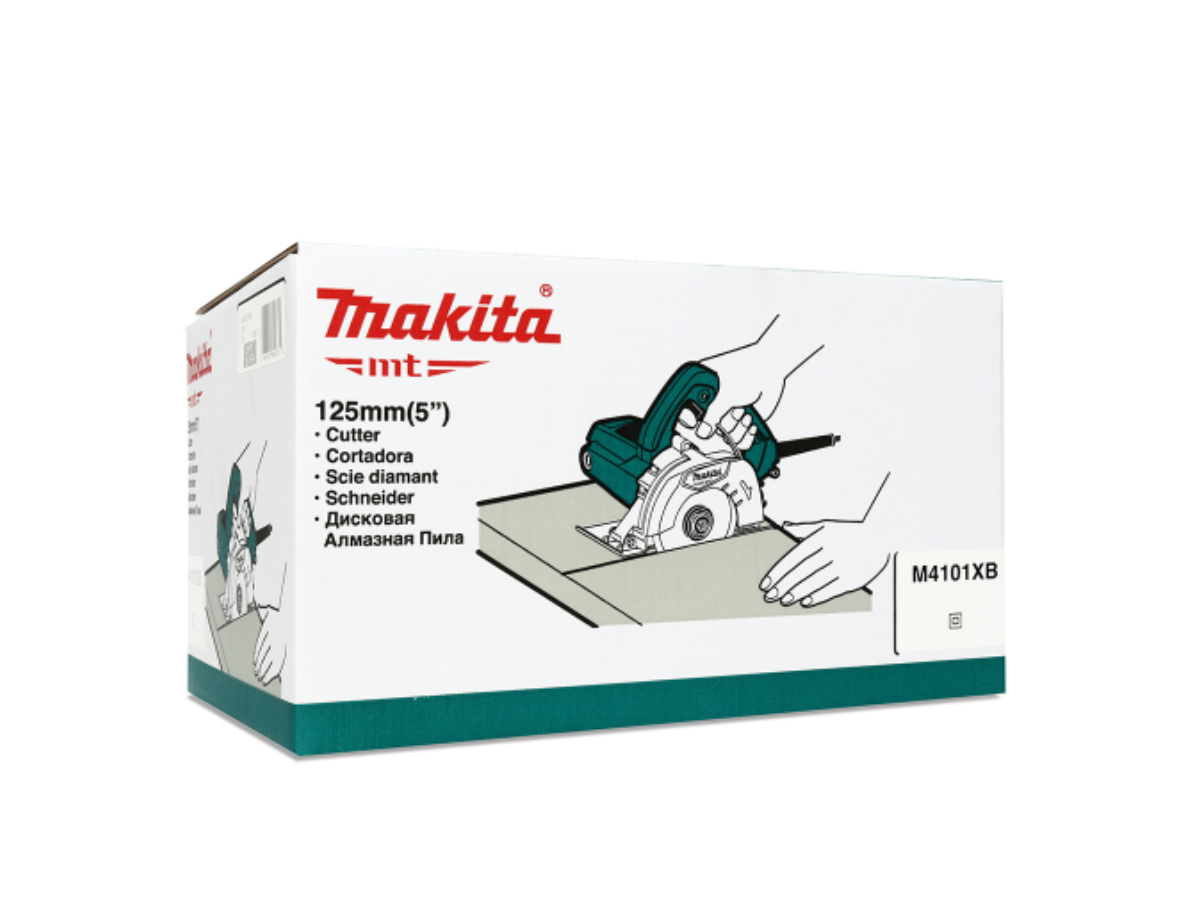 MAKITA เครื่องตัดไฟฟ้า ขนาด 4 - 5 นิ้ว (125 มม.) กำลังไฟ 1,250 วัตต์ รุ่น M4101XB
