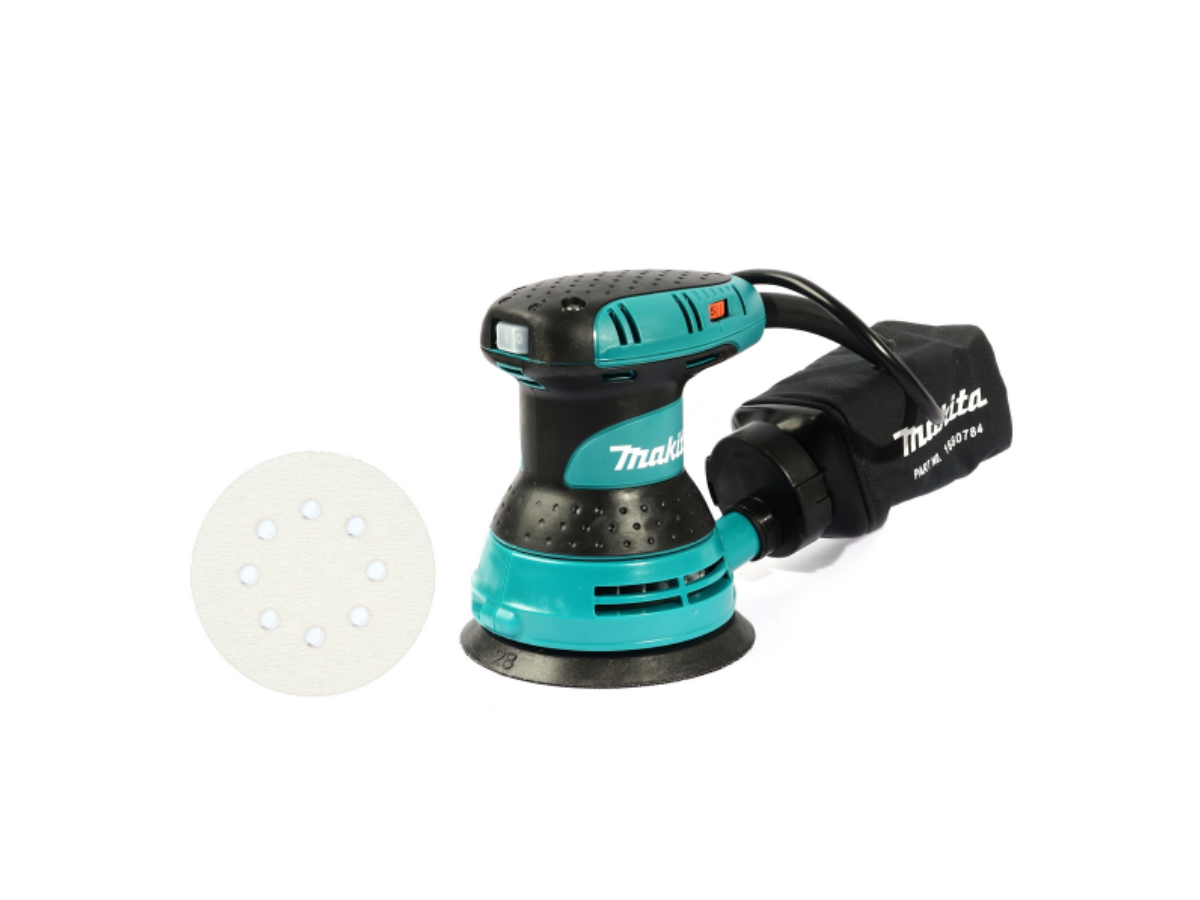 MAKITA เครื่องขัดกระดาษทรายกลมสั่นสุ่ม ขนาด 5 นิ้ว (125 มม.) กำลังไฟ 300 วัตต์ รุ่น BO-5031 