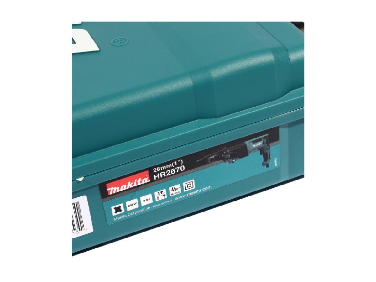 MAKITA สว่านโรตารี่ 800 วัตต์ 26 มม. (1 นิ้ว) รุ่น HR2670