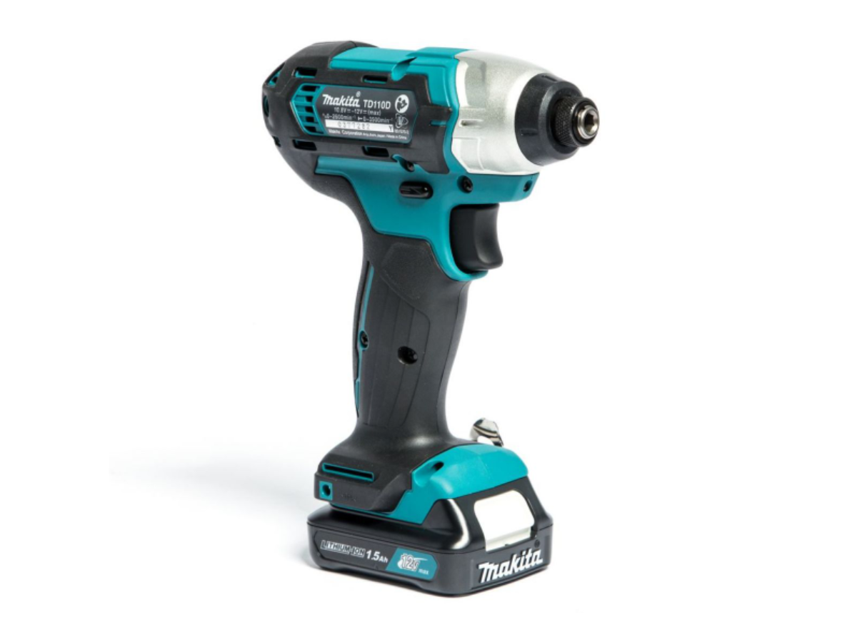 MAKITA สว่านไขควงกระแทกไร้สาย 12 โวลต์ 1/4 นิ้ว รุ่น TD110DWYE