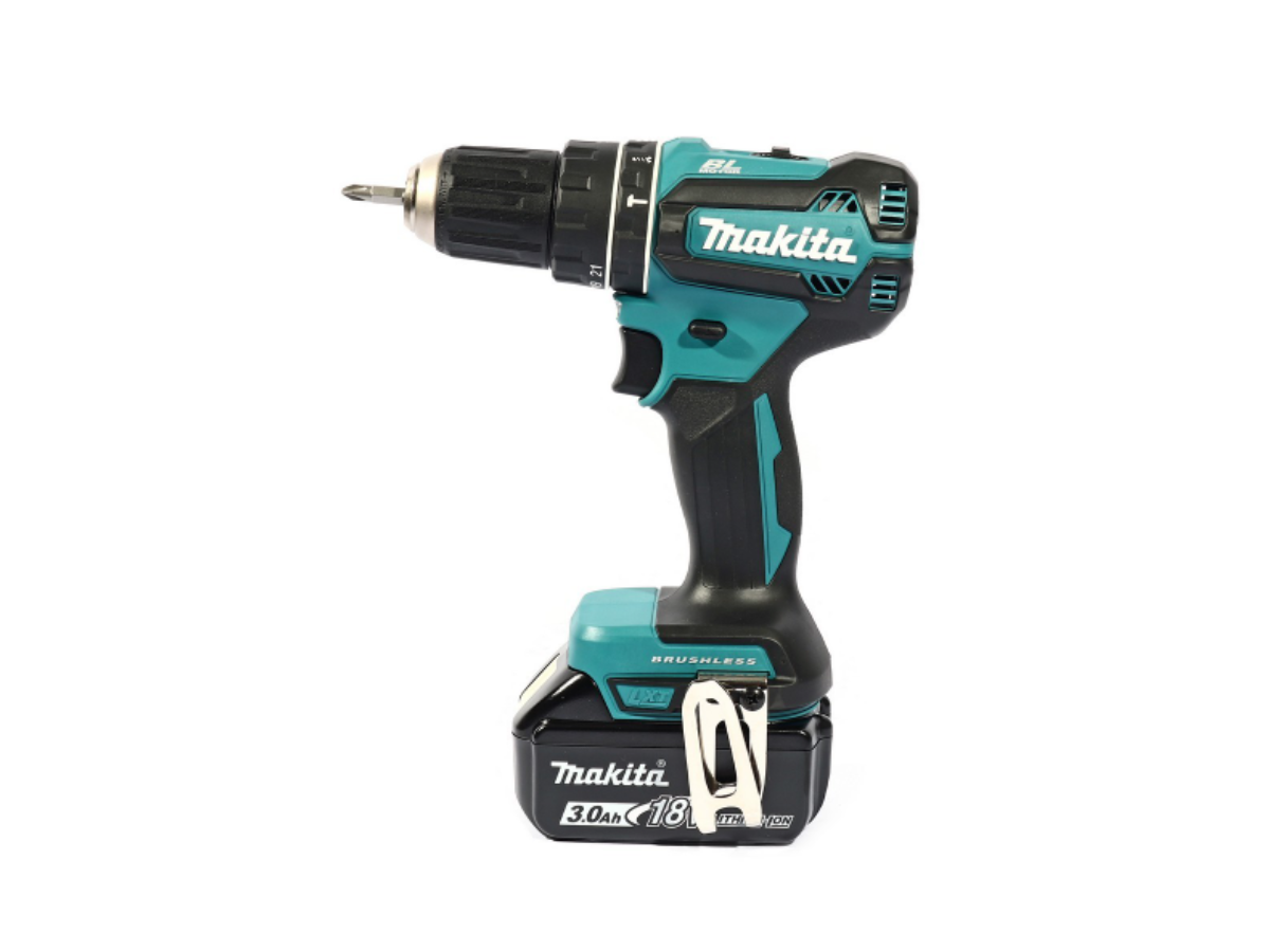 MAKITA สว่านกระแทกไร้สาย 18 โวลต์ ขนาด 13 มม. (1/2 นิ้ว) รุ่น DHP485F003