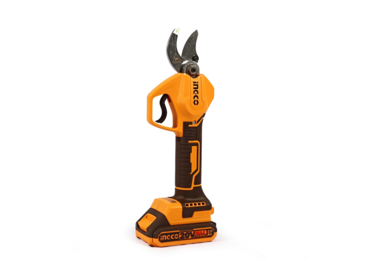 INGCO กรรไกรตัดกิ่งไร้สาย 20 โวลต์ รุ่น CSSLI203083 มอเตอร์ Brushless สามารถตัดได้ 20-30 มม. 