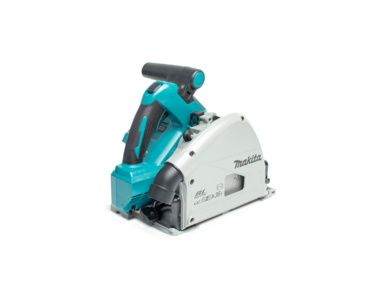 MAKITA เลื่อยวงเดือนตัดตามราง 36 โวลต์ ขนาด 6 นิ้ว รุ่น DSP600Z ความเร็วรอบตัวเปล่า 6,300 รอบ/นาที