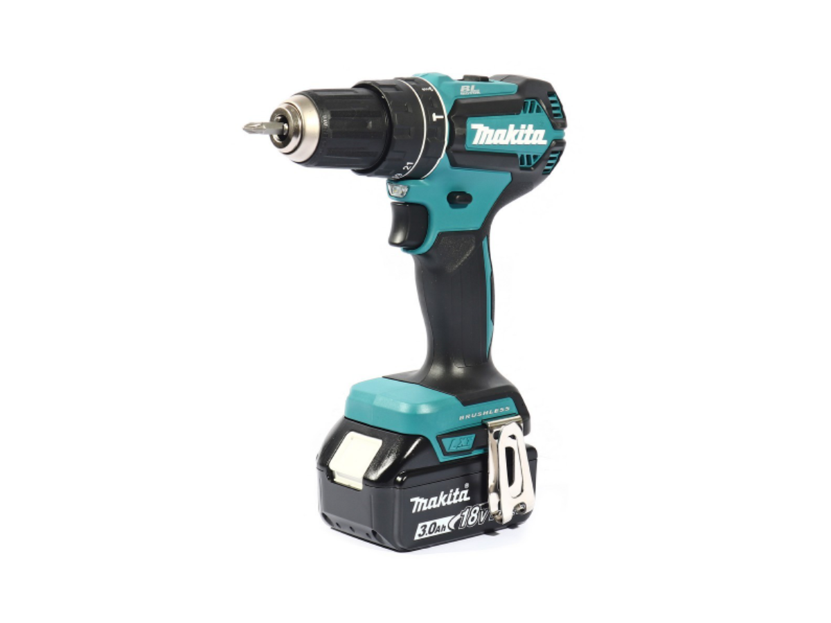 MAKITA สว่านกระแทกไร้สาย 18 โวลต์ ขนาด 13 มม. (1/2 นิ้ว) รุ่น DHP485F003